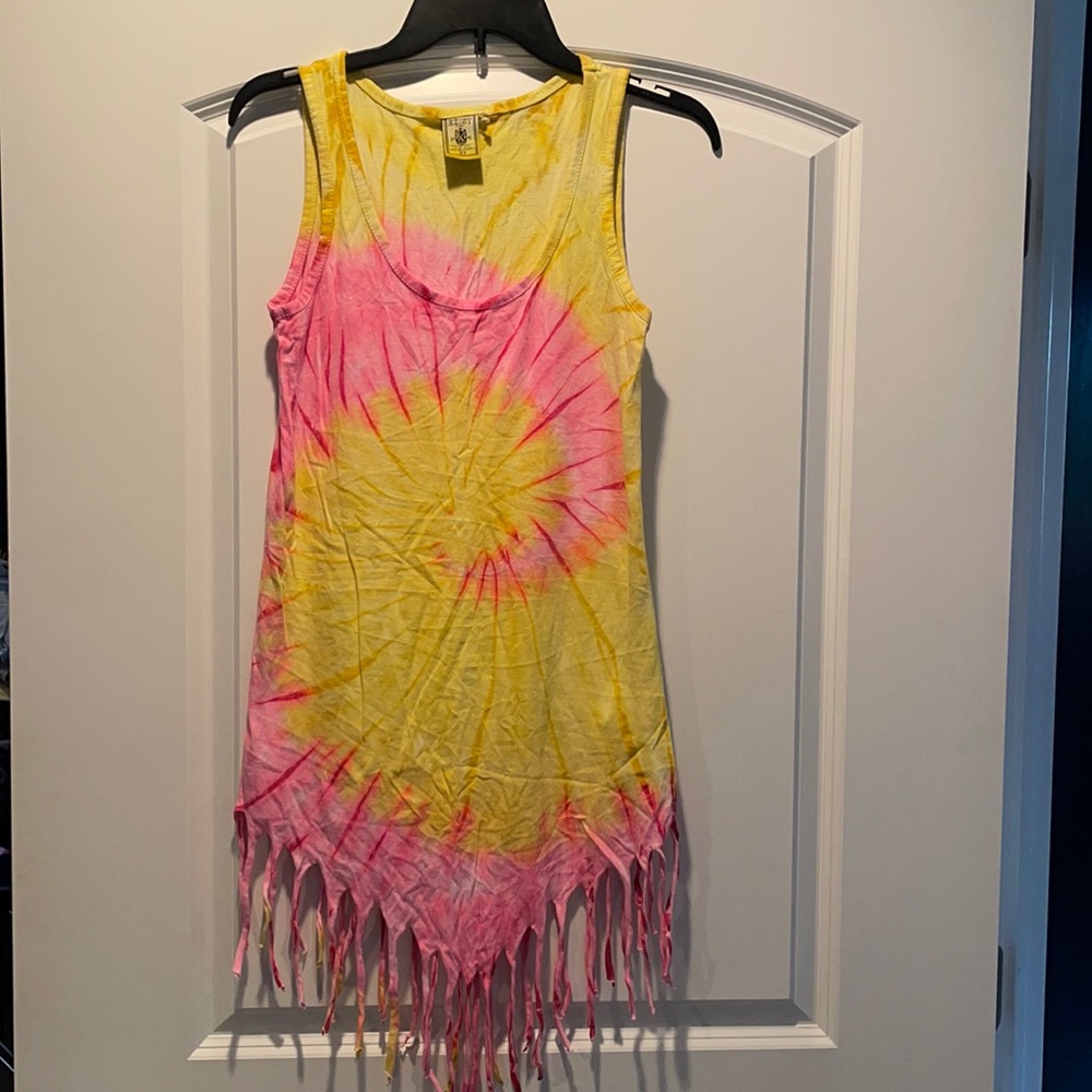 Tye dye cover up